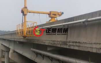 桥梁排水管安装施工车——正景机械单边桥梁检测车系列