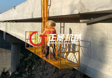 兴义大湾大桥桥梁排水管安装