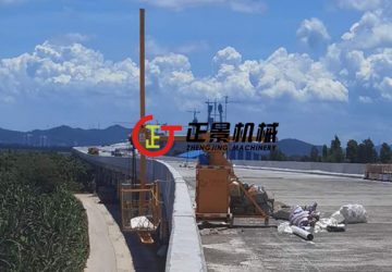 江门江珠高速公路落水管安装