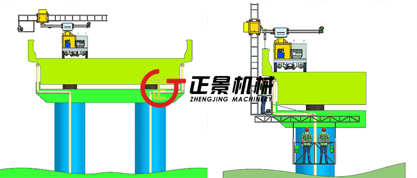 桥梁排水管安装设备