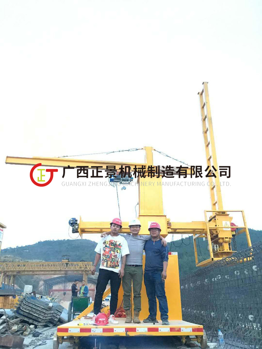 桥梁防撞墙模板施工台车