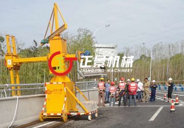 宜宾机场高速大桥桥梁泄水管安装
