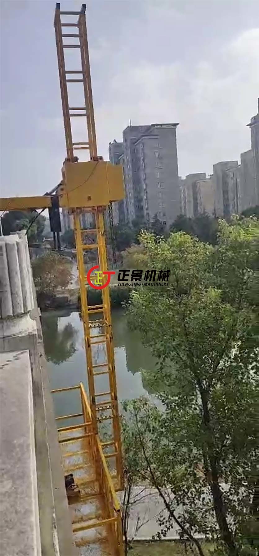 桥梁排水管安装设备