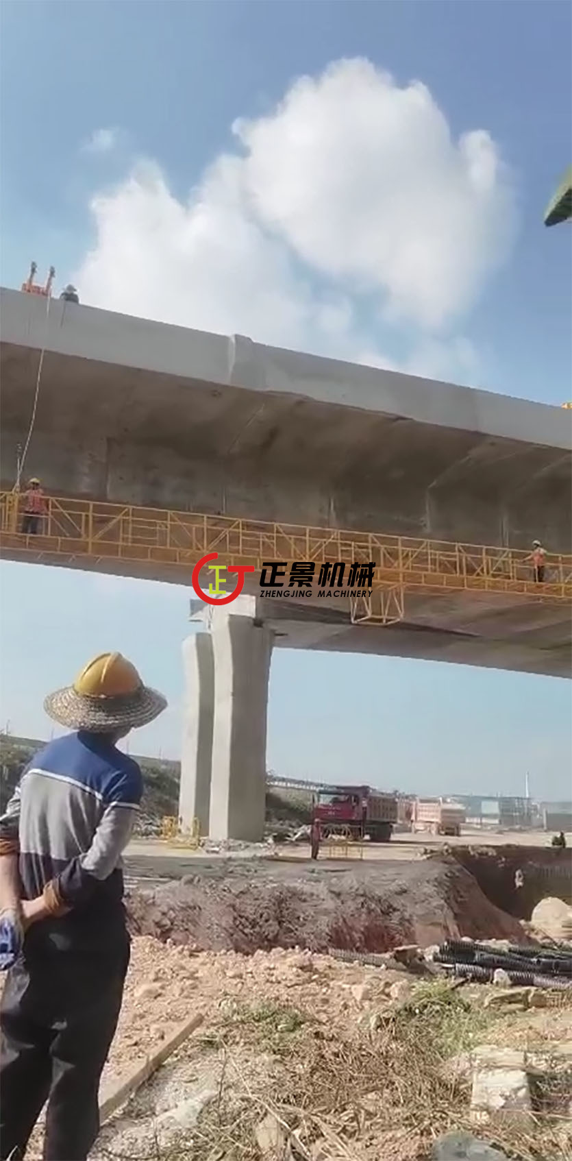 桥梁排水管安装设备