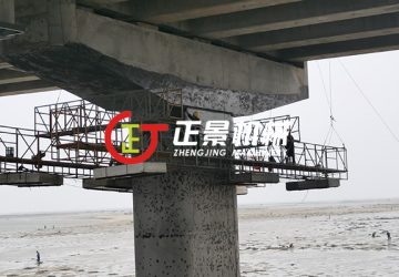 北海西村港跨海大桥防腐喷涂