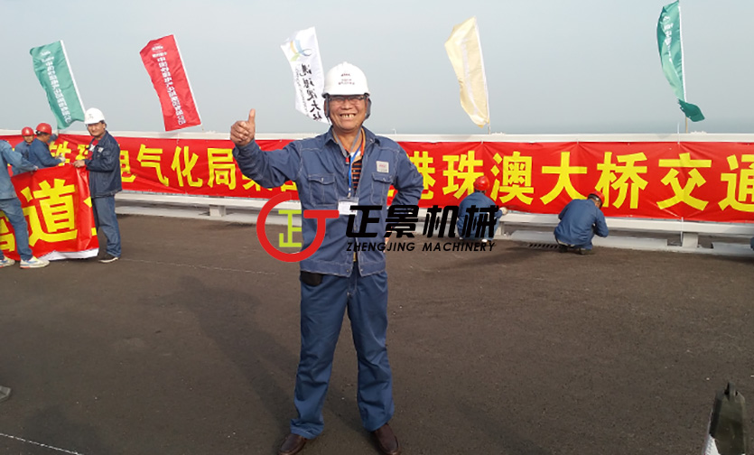 桥梁排水管安装设备
