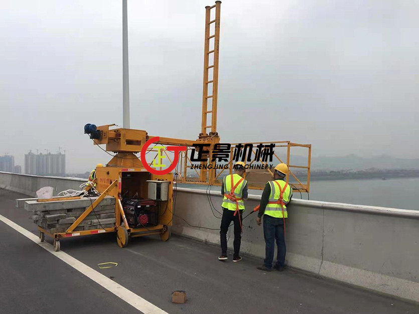 桥梁排水管安装设备