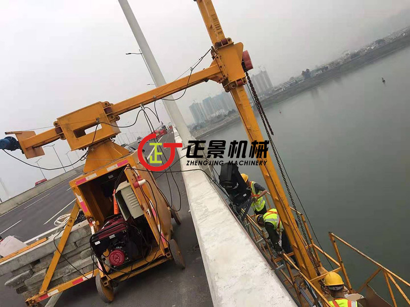 桥梁排水管安装设备