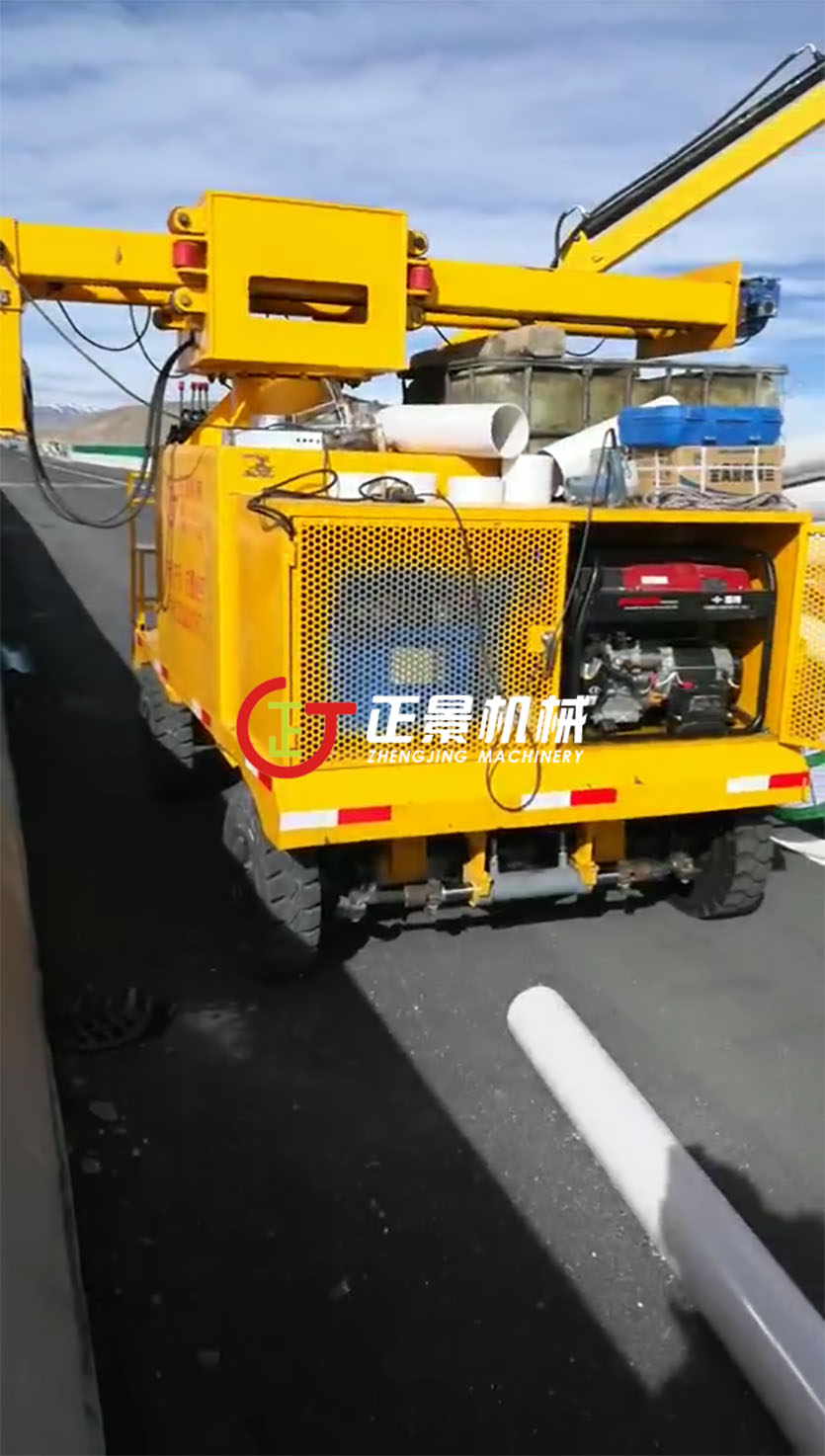 桥梁排水管安装设备