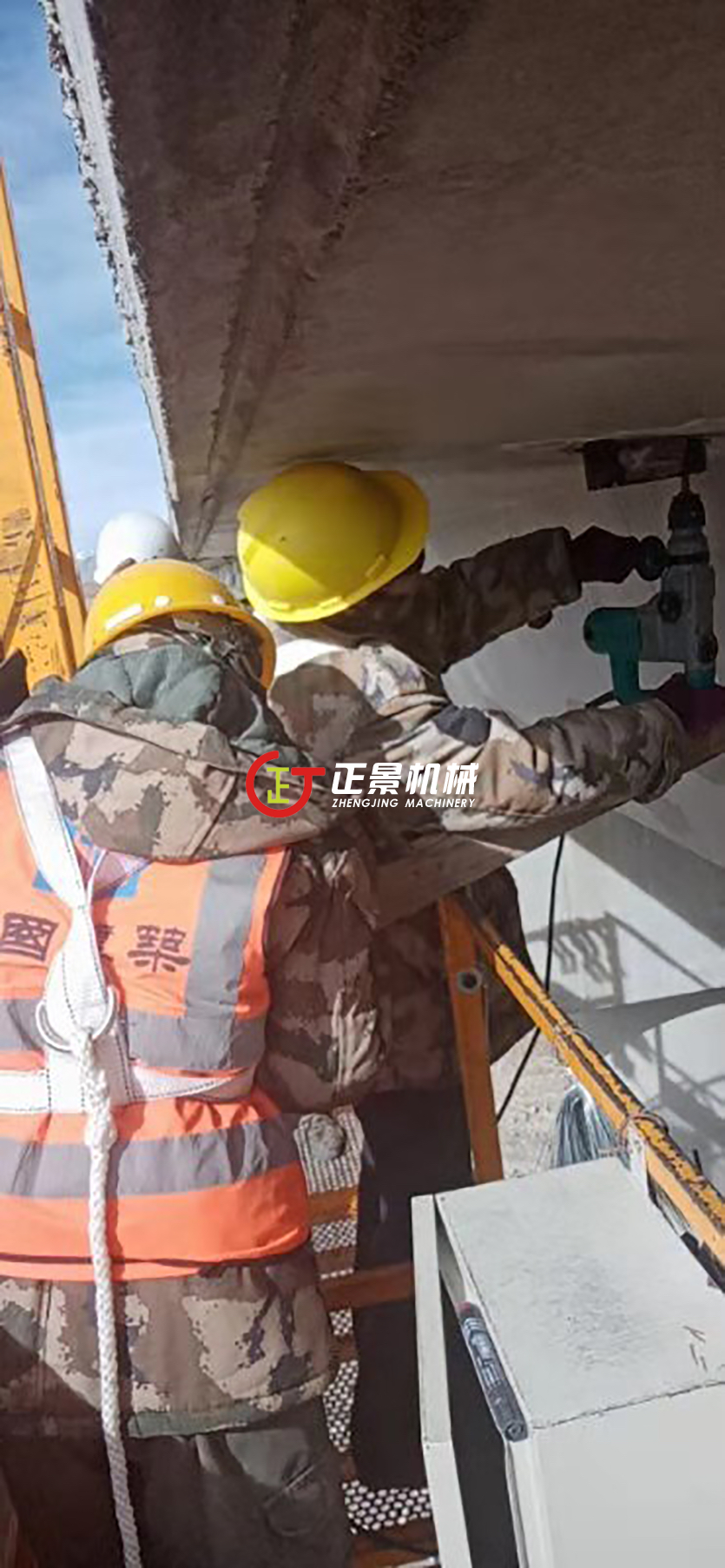 桥梁排水管安装设备