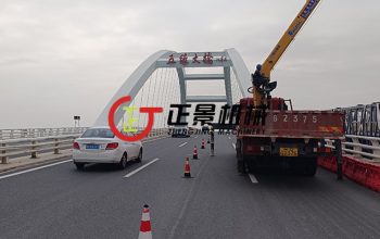 首次!桥梁检查车“落户”五缘大桥