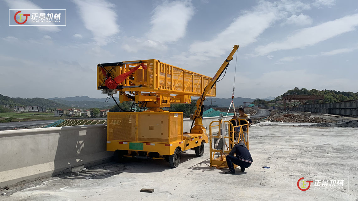 小型桁架式桥检车