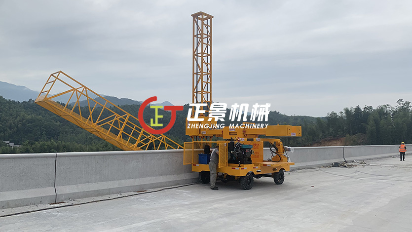 桥梁排水管安装设备