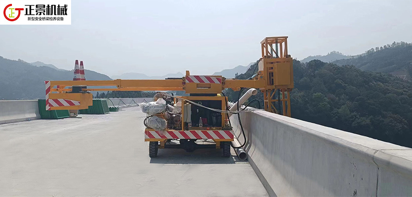 桥梁排水管安装车