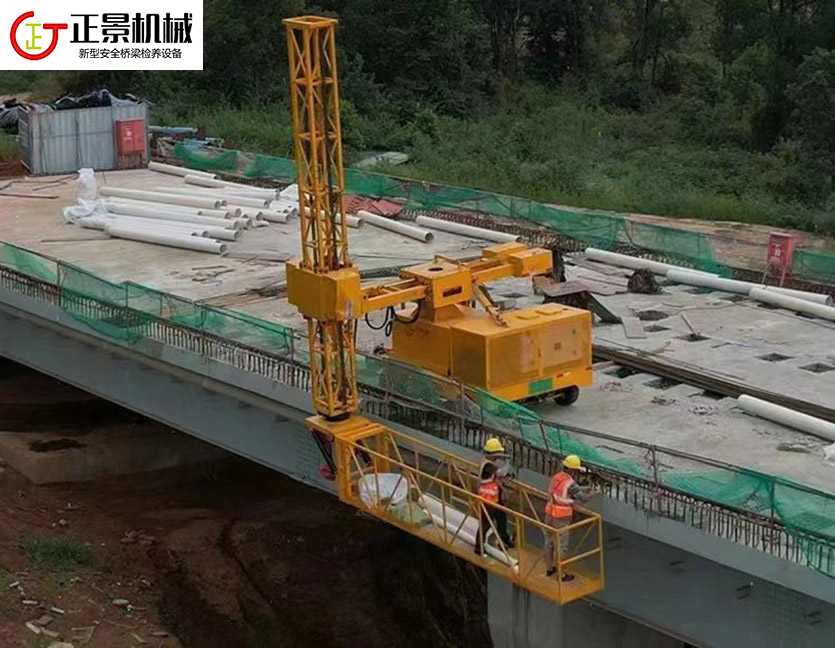 桥梁排水管安装车
