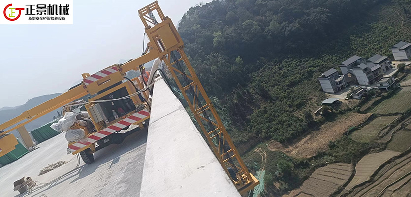 桥梁排水管安装车