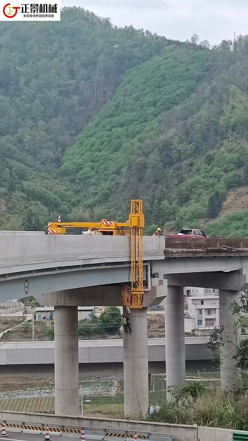 桥梁排水管安装车
